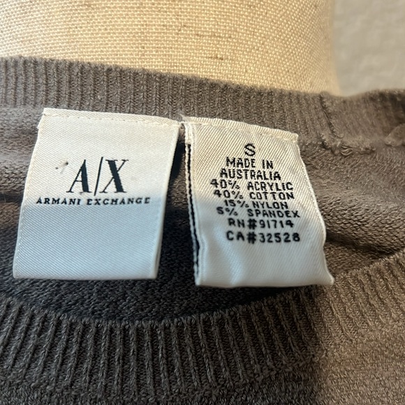 A/X Armani exchange long sleeve stretch sweater, Small - Picture 5 of 5
